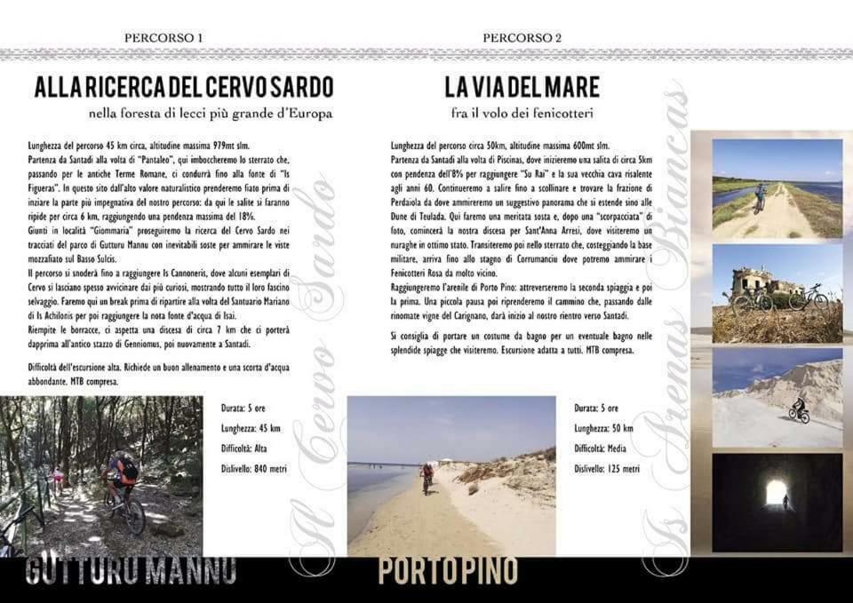 Apartmán Casa Del Cicloturista Santadi Exteriér fotografie